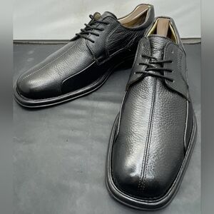 Belvedere Elegant Black Leather Oxfords for Men